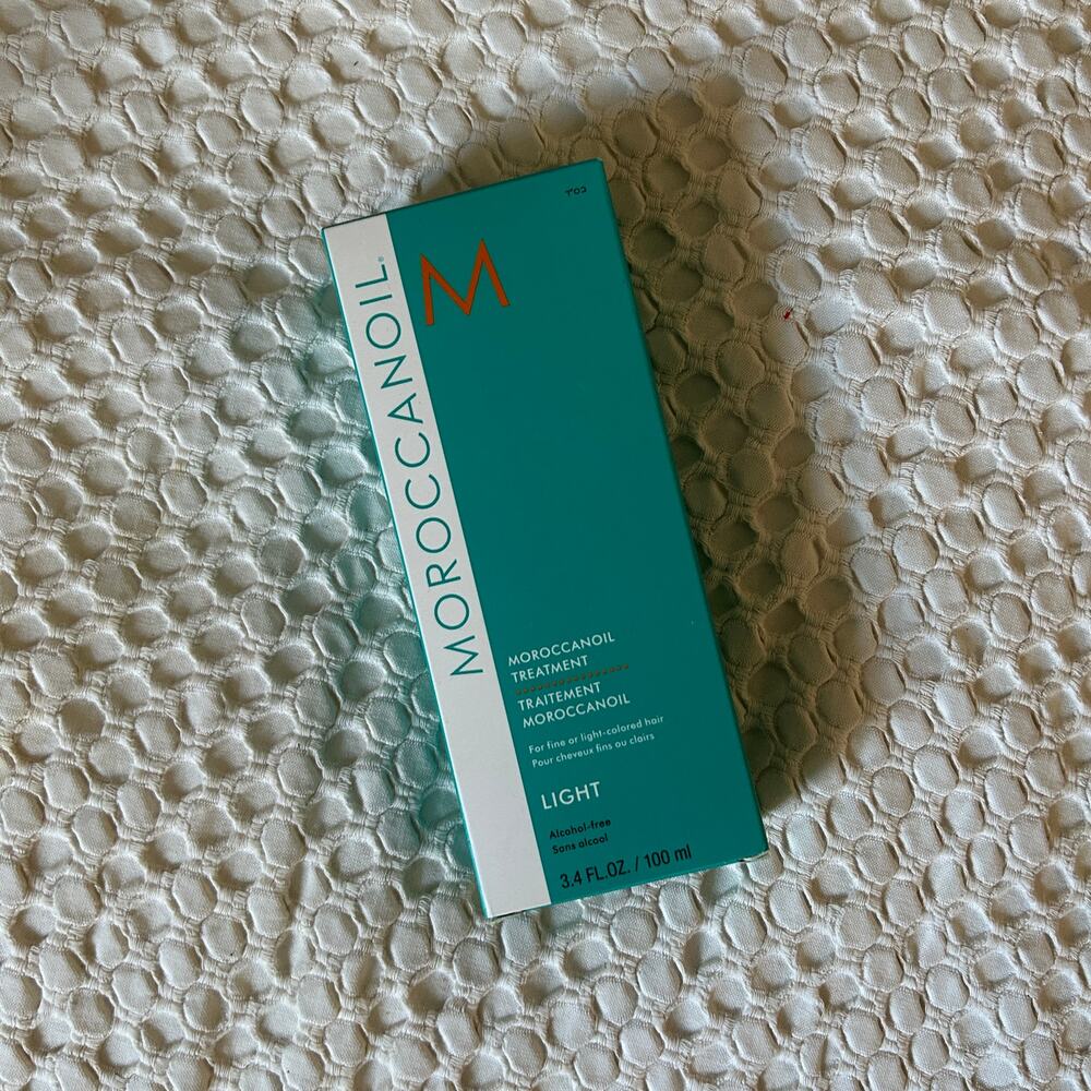 MoroccanOil Moroccan Oil Treatment Light For Fine Hair or Light Color 3.4 Oz NIB